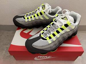 US9.5 27.5cm 未使用品 NIKE AIR VAPORMA 95 ナイキ エア ヴェイパーマックス95 イエローグラデ ネオン（AIR MAX 95 エアマックス95