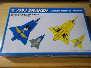 ピットロード　Ｊ３５Ｊドラゲンスペシャルマーキングス(２個入）　ＪｏｈａｎＢｌｕｅ&Ｙｅｌｌｏｗ　