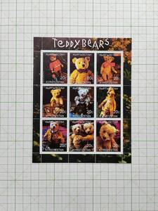 //*■ ティディベア 切手 シート 未使用 teddy bear ■ 外国発行