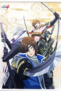 戦国BASARA マガジン B2 タペストリー 伊達政宗 石田三成 島左近 柴田勝家 未開封新品 布 ポスター クロス