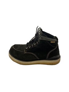 visvim◆ブーツ/US10/BLK/スウェード/7HOLE MOC-TON