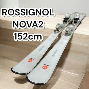 ロシニョール NOVA2 スキー板 152cm レディース Rossignol　カービング　基礎スキー　デモ　ビンディング