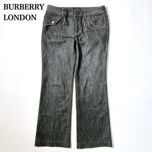 BURBERRY LONDON バーバリー デニムパンツ 40 L レディース C12528-31