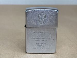 1円スタート ZIPPO The GREEN BERETS ジッポー ライター オイルライター 喫煙具 Zippo 喫煙グッズ 着火未確認