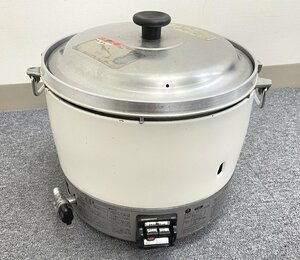 【都市ガス用/12・13A】Rinnai/リンナイ RR-30S1 業務用ガス炊飯器 炊飯容量：10合～30合 3升6L 厨房機器 飲食 レストラン 2016年製