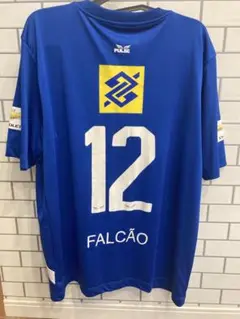 Brazil Futsal ファルカン12 シャツ Lサイズ ブルー used