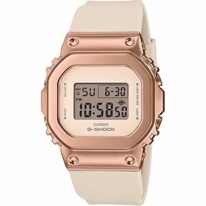 送料無料 特価 新品 カシオ正規保証付き G-SHOCK GM-S5600UPG-4JF ミッドサイズ デジタル ピンクゴールド 耐衝撃 レディース腕時計