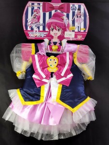 ★美品 ハピネスチャージ プリキュア なりきりキャラリート キッズ キュアラブリー 身長105-115cm ドレス コスプレ コスチューム 子供 女子