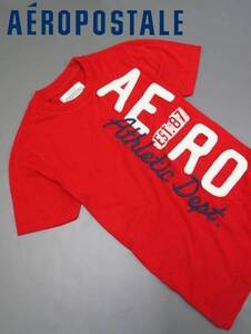 AEROPOSTALE エアロポステール メンズ 半袖 Ｔシャツ サイズ Ｌ　レッド