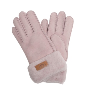 【新品未使用正規品】アグ UGG Turn Cuff Glove 手袋 17369-AHN レディース Sサイズ シープスキン ピンク 手袋