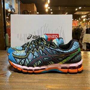 asics KENZO GEL-KAYANO 20 アシックス ケンゾー ゲルカヤノ20 ローカットスニーカー デジタルアクア 1201B032-400 size 26cm 美中古品