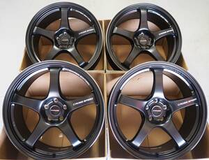 軽量 クロススピード CR5 17inch 5H100 7.5J+40 86 BRZ プリウス カローラスポーツ インプレッサ