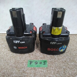 8405 ジャンク品レタパ ボッシュBOSCH 　12v　バッテリー　電動工具ツール