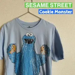 SESAME STREET クッキーモンスター プリントT メンズ レディース