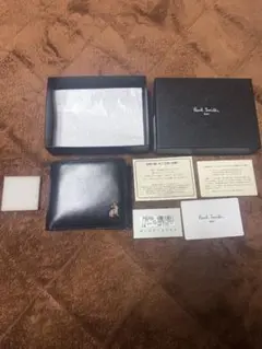 Paul Smith ブラック 二つ折り財布