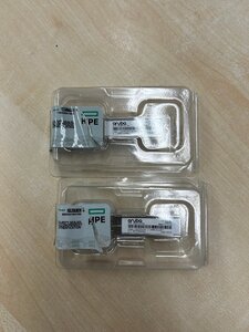 【開封済・未使用品】HPE Aruba 1G SFP LC SX 500m MMF Transceiver J4858D 純正 2個セット