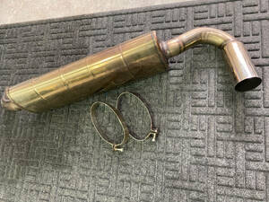 ★ポルシェ 964 ボルケーノ製 STREET SPEC MUFFLER マフラー 排気管 ステンレス　音うるさ目　