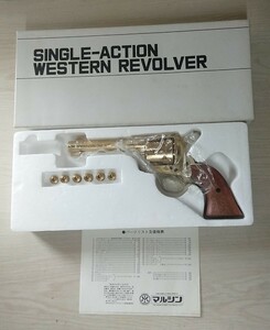 マルシン SINGLE-ACTION WESTERN REVOLVER 22KGP SMG モデルガン 　(Bけ)