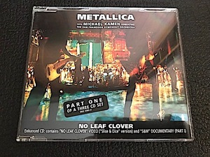 【貴重】メタリカ Metallica - No Leaf Clover(2000ドイツ盤シングル・廃盤)