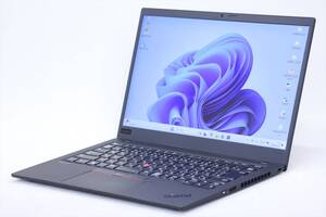 即配 良品 Windows11 i7 16Gメモリ 大容量SSD 10世代 バッテリー良好 Lenovo ThinkPad X1 Carbon Gen8 i7-10510U 16G 512G 14FHD Wi-Fi6