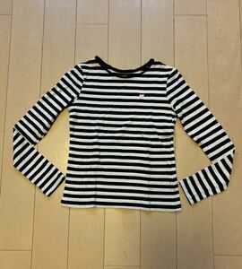 Sale!!! H&M ガールズ　ボーダーロンT 135-140cm