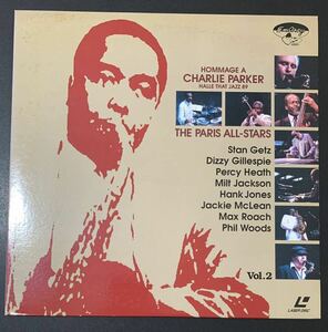 ★レア/LD/Charlie Parker/The Paris All-Stars/Homage A Charlie Parker HALLE THAT JAZZ 89/チャーリー・パーカー