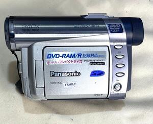 【特価■現品】動作未確認】DVD　ビデオカメラ　Panasonic VDR-M30