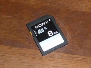 動作保証！SONY SDHC SF-8C4 8GB クラス④