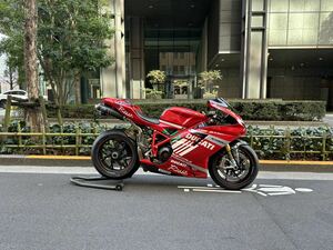 DUCATI 1098R ローン可 テルミ70φフルエキ ラジアル ケーシーストーナーカラー モトコルセパーツ多数 フルパワー 純正サイレンサー付