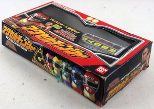 S◆ジャンク品◆玩具/おもちゃ 『激走戦隊カーレンジャー 変身ブレス アクセルチェンジャー』 BANDAI/バンダイ 戦隊ヒーロー ※ベルト破損