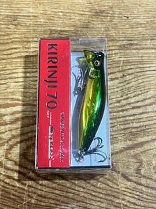 メガバス　キリンジ70　KIRINJI 70　#8 GG GOLDEN LIME OB 新品 3