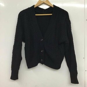 LOWRYS FARM FREE ローリーズ ファーム カーディガン 長袖 Cardigan 黒 / ブラック / 10072851