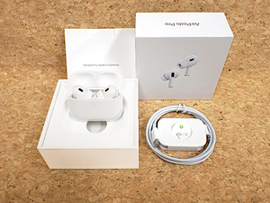 【中古】Apple 純正 AirPods Pro 第2世代 MQD83J/A 本体 付属品付き(PJA1117-1)