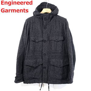 【定番】エンジニアードガーメンツ　ツイード　フィールドパーカー　Engineered Garments　サイズＸＳ　灰