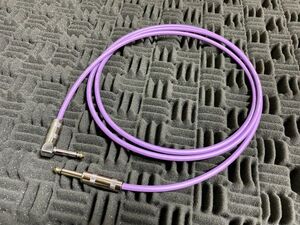 3m MOGAMI2534 Purple ギターシールド ベースシールド 3.0m 新品未使用 シールドケーブル クラシックプロ モガミ2534 紫 1