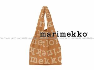 未使用《marimekko》日本 限定 マリメッコ エコバッグ バッグ ロゴ スマートバッグ 北欧 テキスタイル ミニバッグ