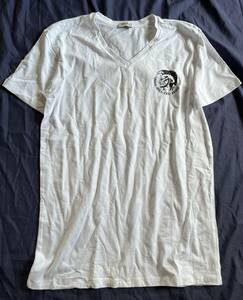 DIESEL ディーゼル Tシャツ　ネック　ロゴ M