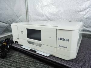 EPSON エプソン★インクジェットプリンター 複合機 EP-808AW 外観良好 美品★ジャンク品「管理№NR1858」