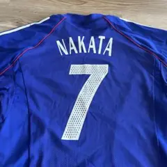 国内正規品　2002日韓W杯　日本代表　中田英寿　7番　ユニフォーム