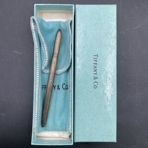 X175 廃盤品 1990年代 共箱付 ティファニー（Tiffany & Co） ボールペン シルバー925　ミニボールペン　筆記×　STERLING　SV