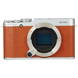 中古 １年保証 美品 FUJIFILM X-M1 ボディ ブラウン