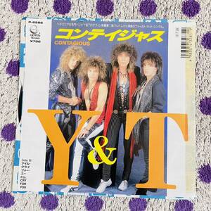 【見本盤】【国内盤】【7inch】即決◆中古【Y & T CONTAGIOUS コンテイジャス I