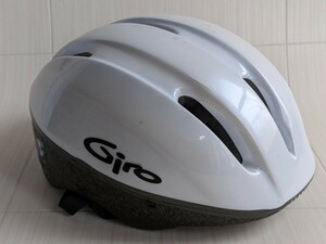 ジャンク　GIRO 自転車 ヘルメット ジロ　ホワイト　白　1117 L B90　ジロ