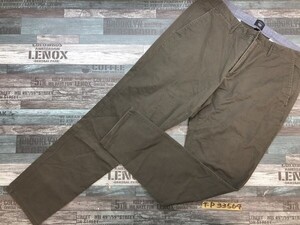 GAP KHAKIS ギャップ メンズ ストレッチ カラーパンツ 97/81 カーキグリーン