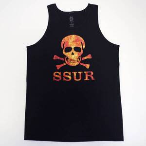 ラスト1着 SSUR SUBSTANCE FIRE TANK TOP THE CUT 黒 Mサイズ サブスタンス サー タンクトップ