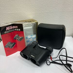 TA★1円～ 中古品 Nikon ニコン 双眼鏡 Binoculars 7X20CF Porro prism ポロプリズム ケース箱・説明書付き 現状品