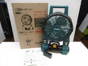 再出品 工具祭 未使用品!! makita マキタ 充電式ファン CF201DZ 14.4V/18V兼用 電動 送風機 コードレス バッテリー無 開封済み 自宅保管品