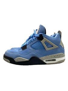 NIKE◆AIR JORDAN 4 RETRO_エアジョーダン 4 レトロ/27cm/BLU