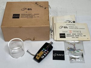 Grace F-8L＜音出し確認＞元箱・取説付き グレース MMカートリッジ ヘッドシェル □