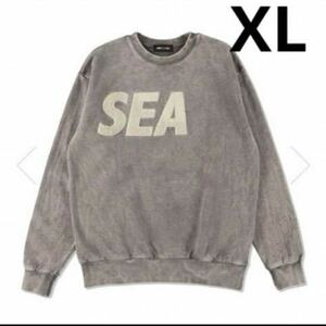 SEA CHENILLE EMB SULFUR CREW NECK XL